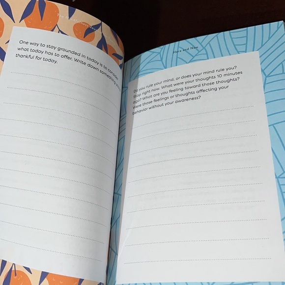 The mindfulness journal  lteens new book activity book calm happy thoughts book - Picture 6 of 14